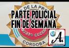 PARTE POLICIAL FIN DE SEMANA 