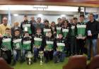 EL INTENDENTE CRAVERO RECONOCIÓ AL PLANTEL DE BÁSQUET DEL C. D. Y C. A. CAMPEONES PROVINCIALES