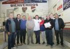 El Intendente Cravero entregó subsidio a sub comisión de bochas del 24 