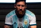 la Selección argentina presentó oficialmente su nueva camiseta