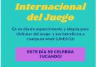 28 de mayo Día Internacional del Juego