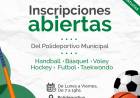 Están abiertas las inscripciones en el Polideportivo Municipal