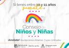 Inscripciones para el Consejo de Niños y Niñas