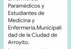 Formulario de registro de Voluntarios Médicos, Enfermeros, Paramédicos y estudiantes de Medicina y Enfermería