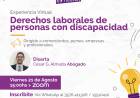 NUEVA EXPERIENCIA VIRTUAL: “DERECHOS LABORALES PARA PERSONAS CON DISCAPACIDAD”