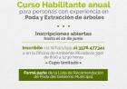SE DA INICIO A LA INSCRIPCIÓN PARA EL CURSO HABILITANTE DE PODA Y EXTRACCIÓN 2022