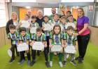 EL INTENDENTE BENEDETTI RECONOCIÓ A LOS CAMPEONES DEL TORNEO INFANTIL ORGANIZADO POR CANAL 12