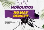 SIN MOSQUITOS, NO HAY DENGUE