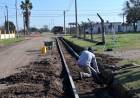 Avanzan las obras en los parajes