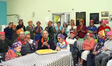 Se festejó cumpleaños en el Hogar Municipal Juan XXIII