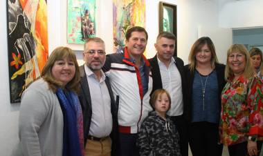 Se inauguró la muestra de Pinturas de Edgardo “Bocha” Brizuela