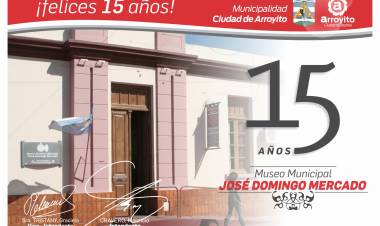 FELICES 15 AÑOS MUSEO MUNICIPAL  “JOSÉ DOMINGO MERCADO”