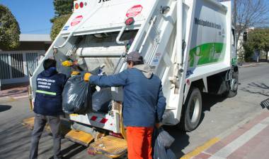 Recolección de Residuos, Poda y Escombros en el feriado del 20 de Junio
