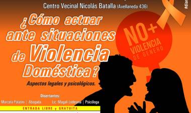 Día Naranja - Cómo actuar ante situaciones de Violencia Doméstica