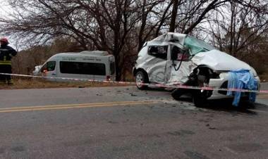Terrible accidente en Embalse: murió una joven de 28 años