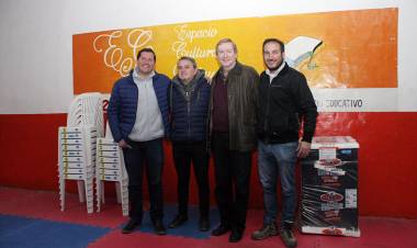 APORTES POR PARTE DEL MUNICIPIO AL CENTRO VECINAL ENRIQUE BRIZIO 