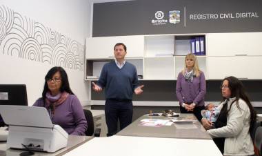 Arroyito inauguró el Registro Civil Digital