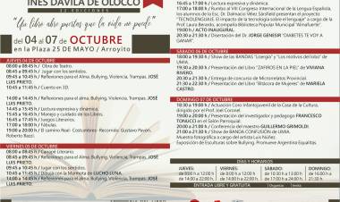 XXII Feria del Libro Inés Dávila de Olocco
