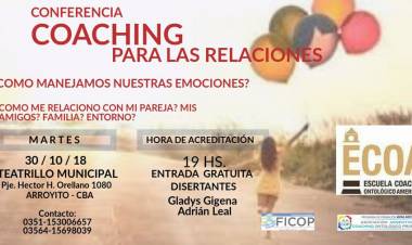 Conferencia de Coaching para las relaciones