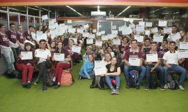 Se entregaron los certificados “Mi primera Licencia de Conducir”