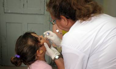 JORNADA DE VACUNACIÓN EN PLAZA 25 DE MAYO