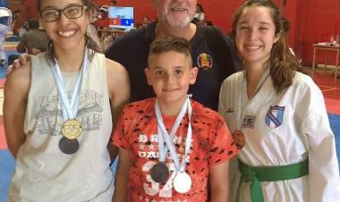 Alumnos del Polideportivo Municipal participaron de un torneo promocional de Taekwondo