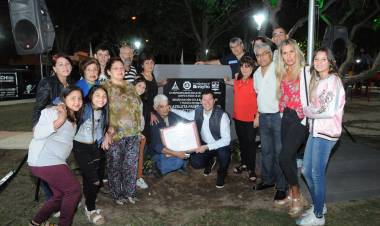 Se inauguró la Remodelación y Puesta en Valor de la Plazoleta Paseo del Xanaes “Héctor Astrada”