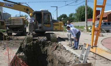 Avanza la obra Master de Desagües Pluvial de calle  Mitre “2 Etapa”