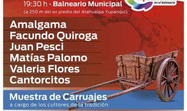 Noche de Folclore y Tradición en el Balneario