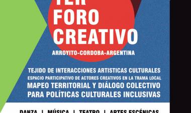 Primer Foro Creativo en Arroyito