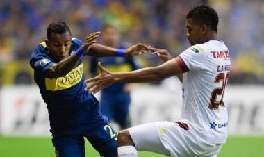 Boca goleó a Deportes Tolima y lidera el Grupo G de la Copa Libertadores