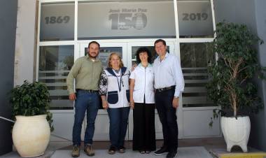 EL MUNICIPIO REALIZÓ IMPORTANTES TRABAJOS EN LA ESC. JOSÉ MARÍA PAZ, EN EL MARCO DE SUS 150 AÑOS