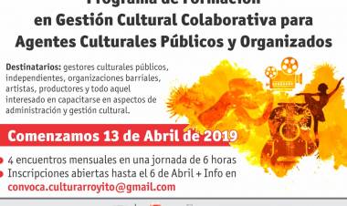 Curso-taller  de Formación en Gestión Cultural Colaborativa