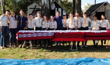 El Intendente Cravero participó del Campamento Nacional de Scouts en Arroyito