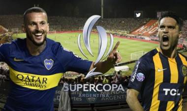 Boca vs. Rosario Central, por el título de la Supercopa Argentina