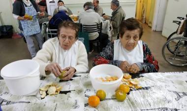 Actividades en el Hogar de Ancianos Juan XXIII