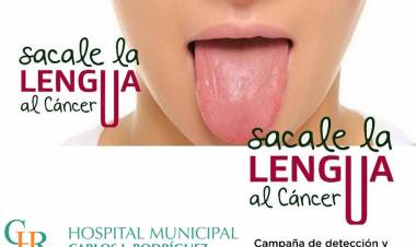 Campaña de prevención de sácale la lengua al Cáncer