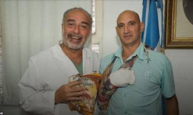 Primer re-implante de mano en el Hospital Tránsito Cáceres de Allende a un Arroyitense