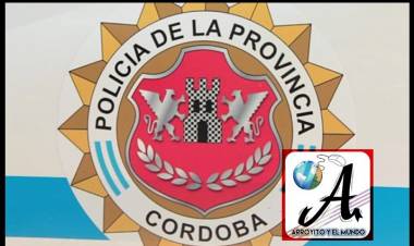 Arroyito: Un hombre de 40 años quiso agredir a la policía. 