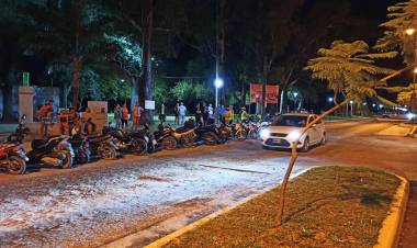 Arroyito: Continuan los operativos vehiculares rotativos en el sector del balneario 