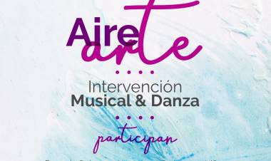 Aire arte! Música y danza, el domingo 9, en la Plaza Severino Gudiño