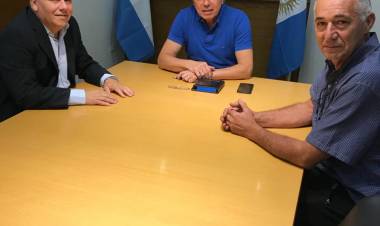 El Intendente Gustavo Benedetti se reunió con el Ministro de la Provincia Juan Carlos Massei