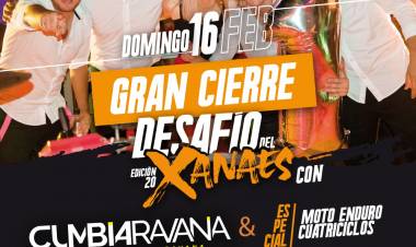 Especial de motos y show musical en el Desafío