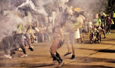 Carnavales: Más de 3500 personas disfrutaron de una noche impresionante