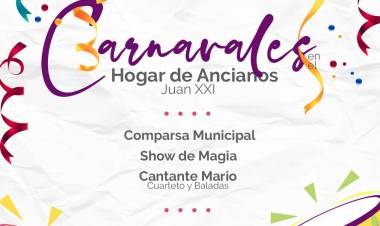 Carnavales en el Hogar de Ancianos Juan XXIII