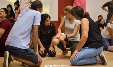 Se llevó a cabo la capacitación sobre RCP y Primeros Auxilios