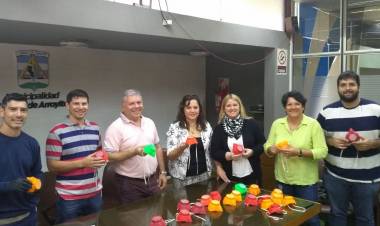 Máscaras Rígidas para el Hospital Municipal