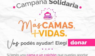 Campaña Solidaria: Más camas, más vidas