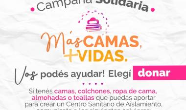 Campaña Solidaria: Más camas, más vidas