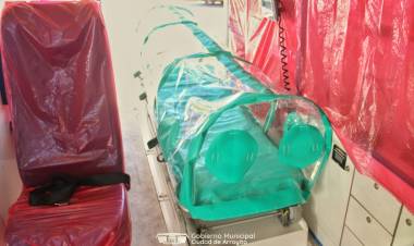 Hospital Municipal: Nueva cápsula para traslado de pacientes de Covid-19